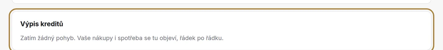 Výpis, pohyb po pohybu.