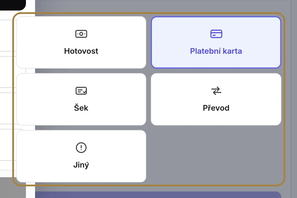 Jak vám bude zaplaceno.