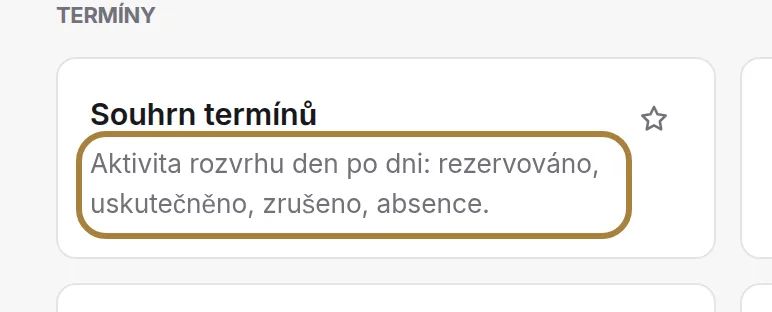 Co každá sestava měří.