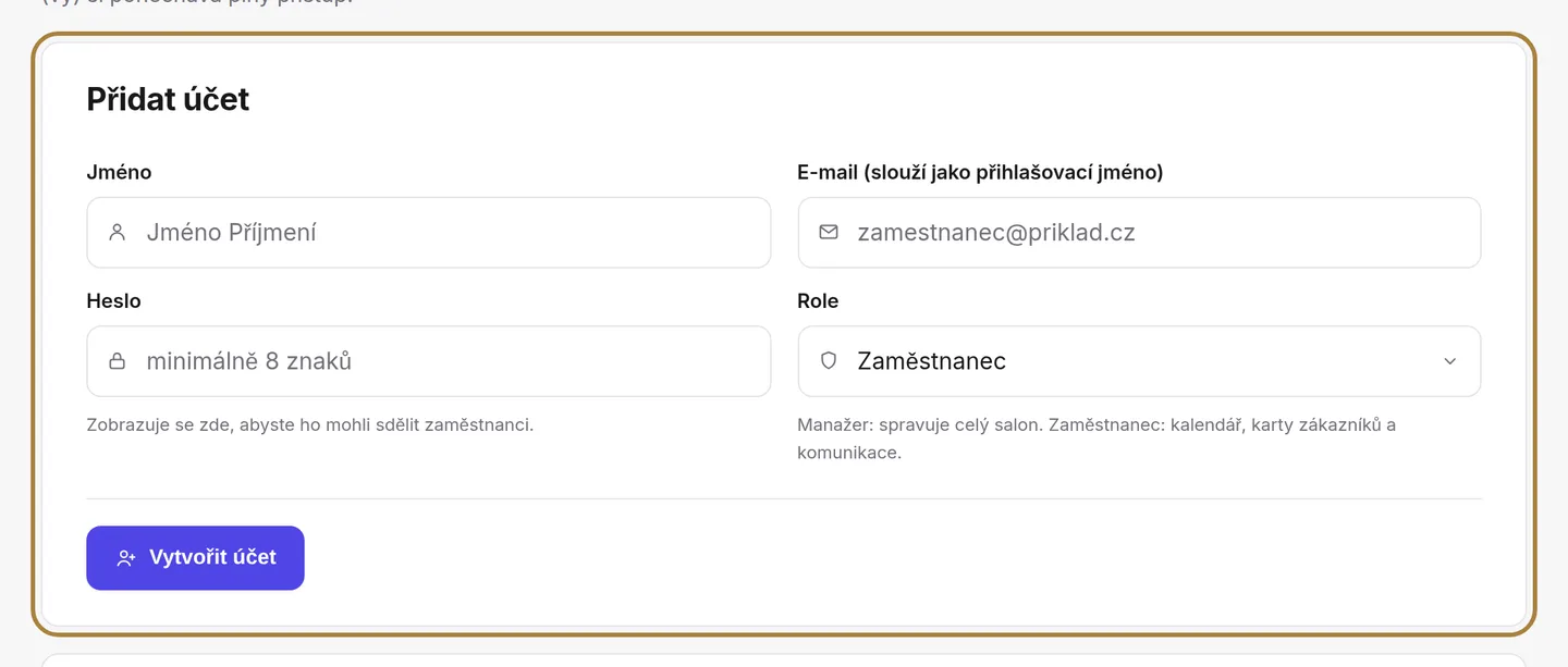 Pozvání někoho.