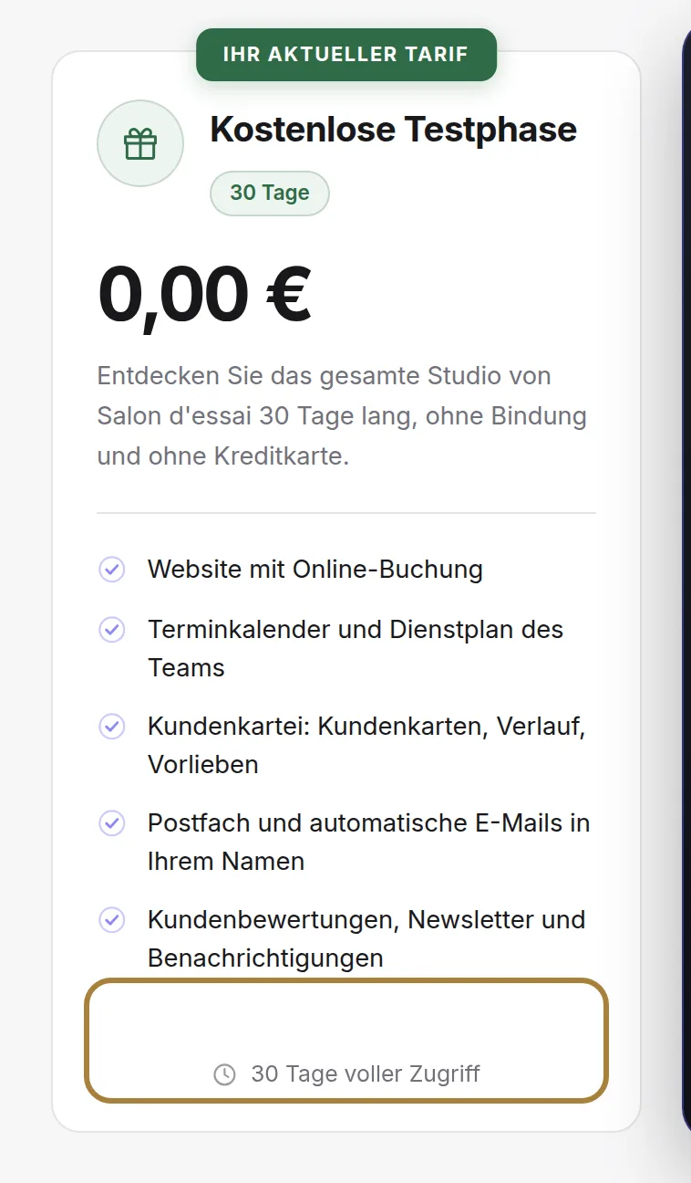 Abschließen oder verwalten, bei Stripe.
