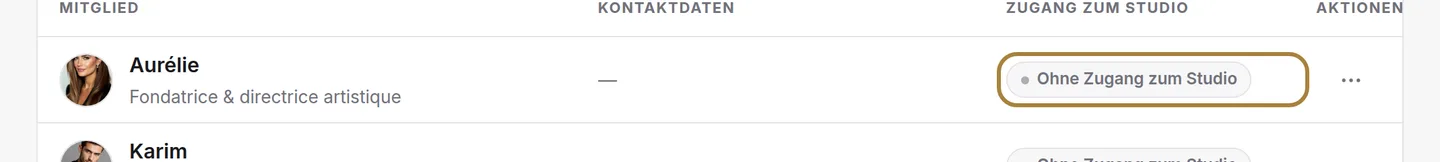 Hier arbeiten heißt nicht, die Software zu öffnen: Der Zugang wird gesondert vergeben.
