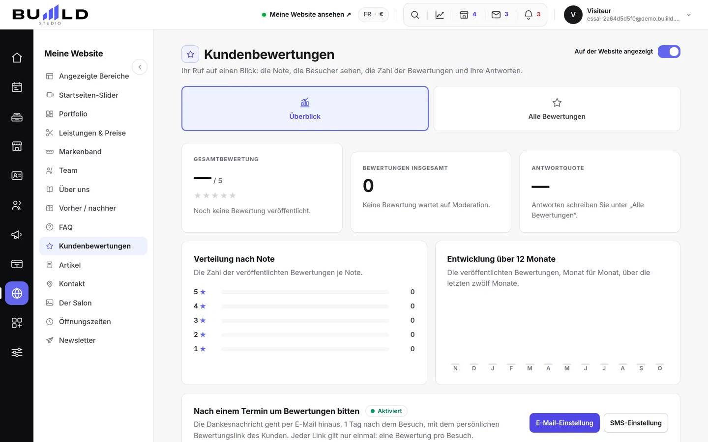Die Kundenbewertungen: Ruf, Moderation, Antworten | Buiiild.com