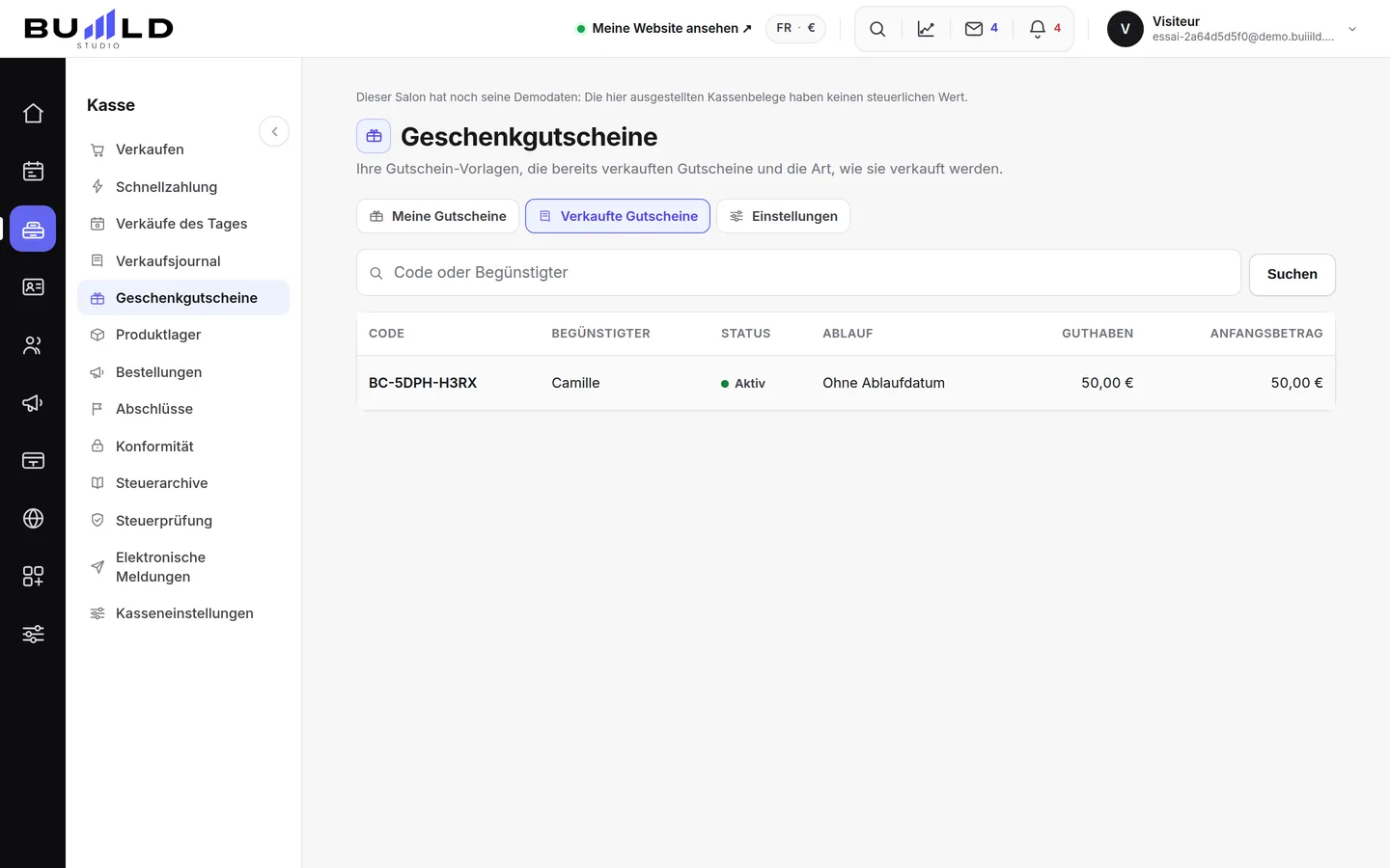 Geschenkgutscheine | Buiiild.com