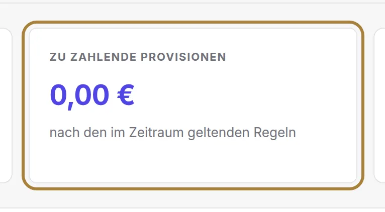 Die auszuzahlende Summe.