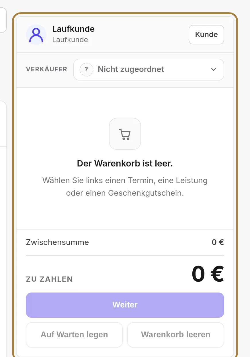 Der Warenkorb: für wen, zu welchem Preis, von wem.