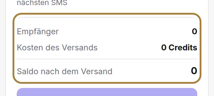 Die Gesamtkosten, und der Saldo, der Ihnen bleibt.