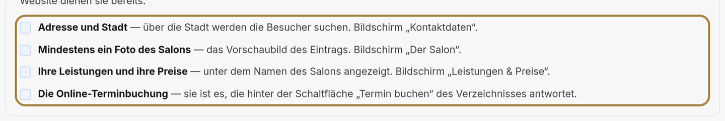 Was über Ihre Platzierung entscheidet.
