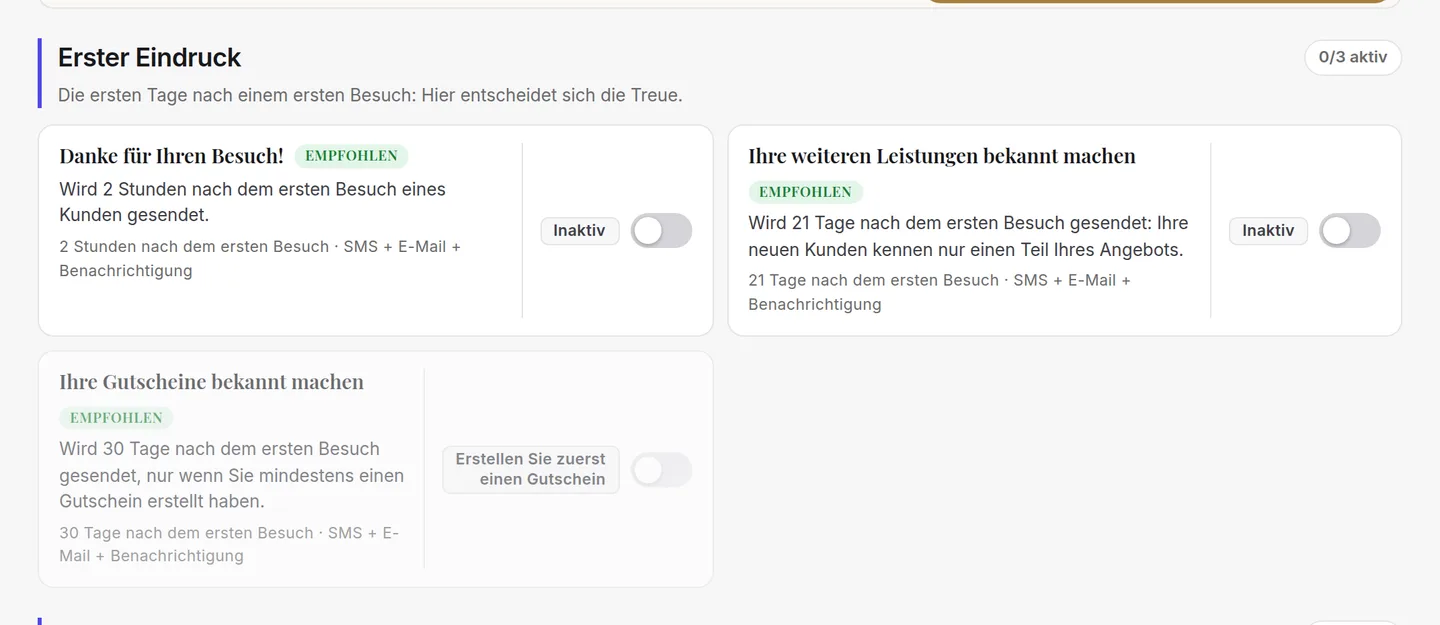 Was es Ihnen eingebracht hat.