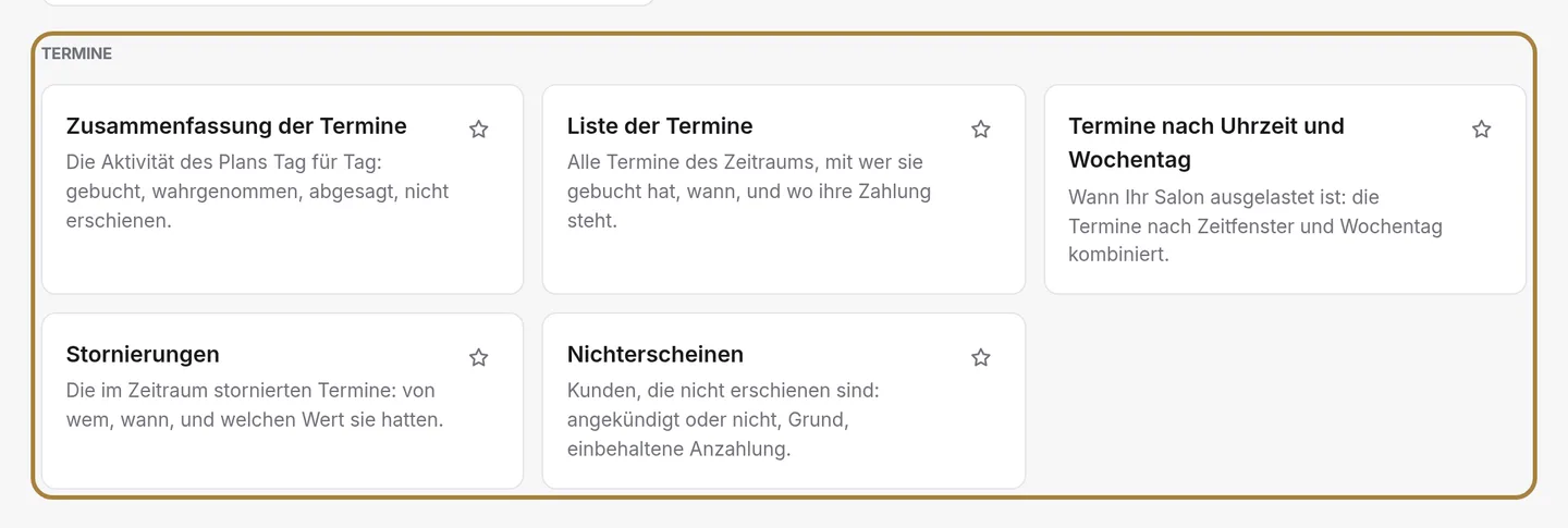 Nach Thema geordnet.