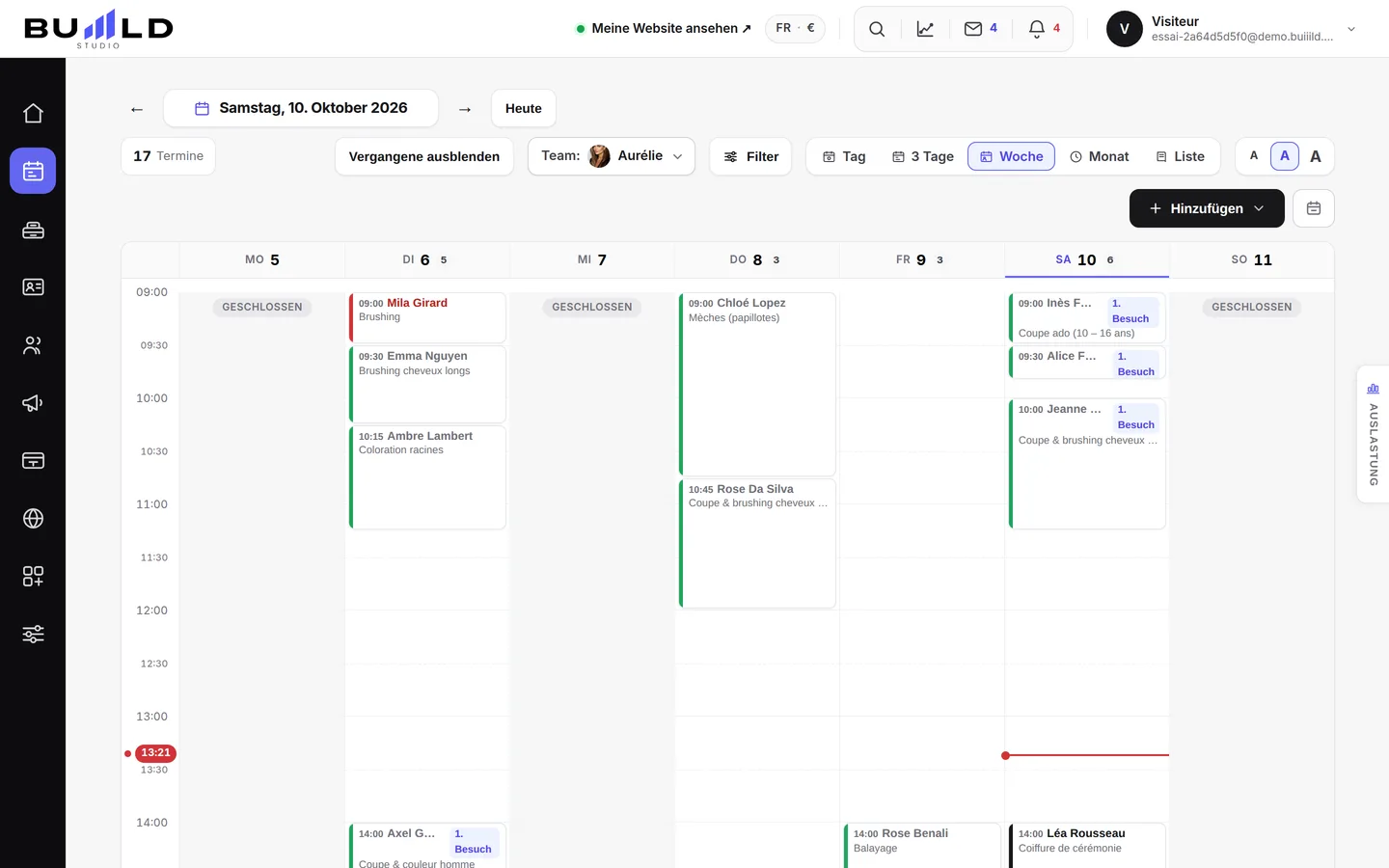 Teamkalender | Buiiild.com