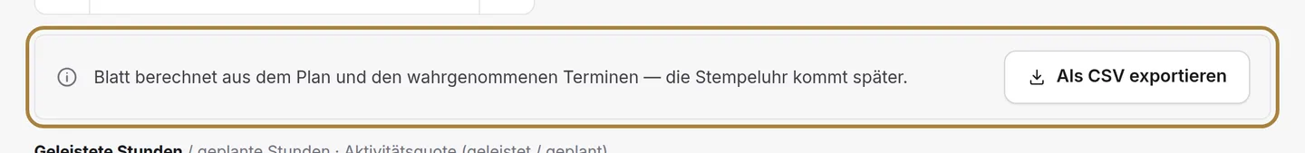 Woher die Zahlen stammen, und die Datei für die Lohnabrechnung.