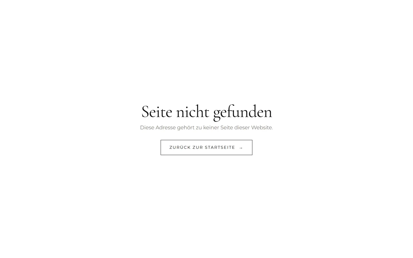 Die Seite „Geschenkgutscheine" Ihrer öffentlichen Website.