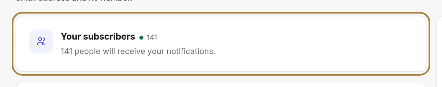 Who receives them: visitors who've accepted notifications.