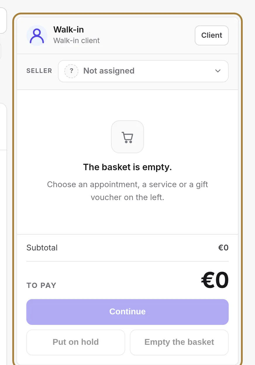 The basket: for whom, at what price, by whom.