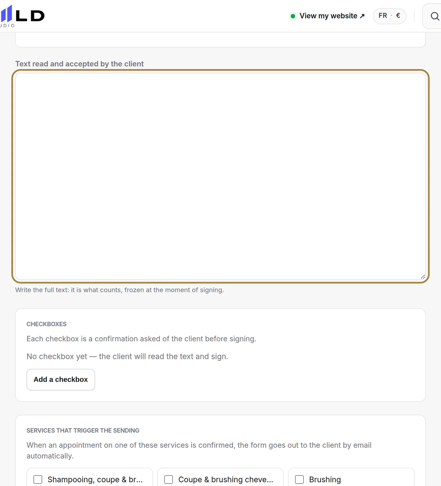 The binding text, and the questions to ask beforehand.