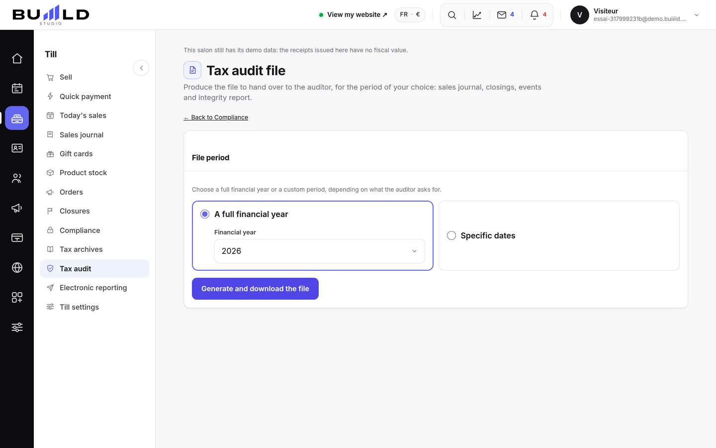 The tax audit file. | Buiiild.com