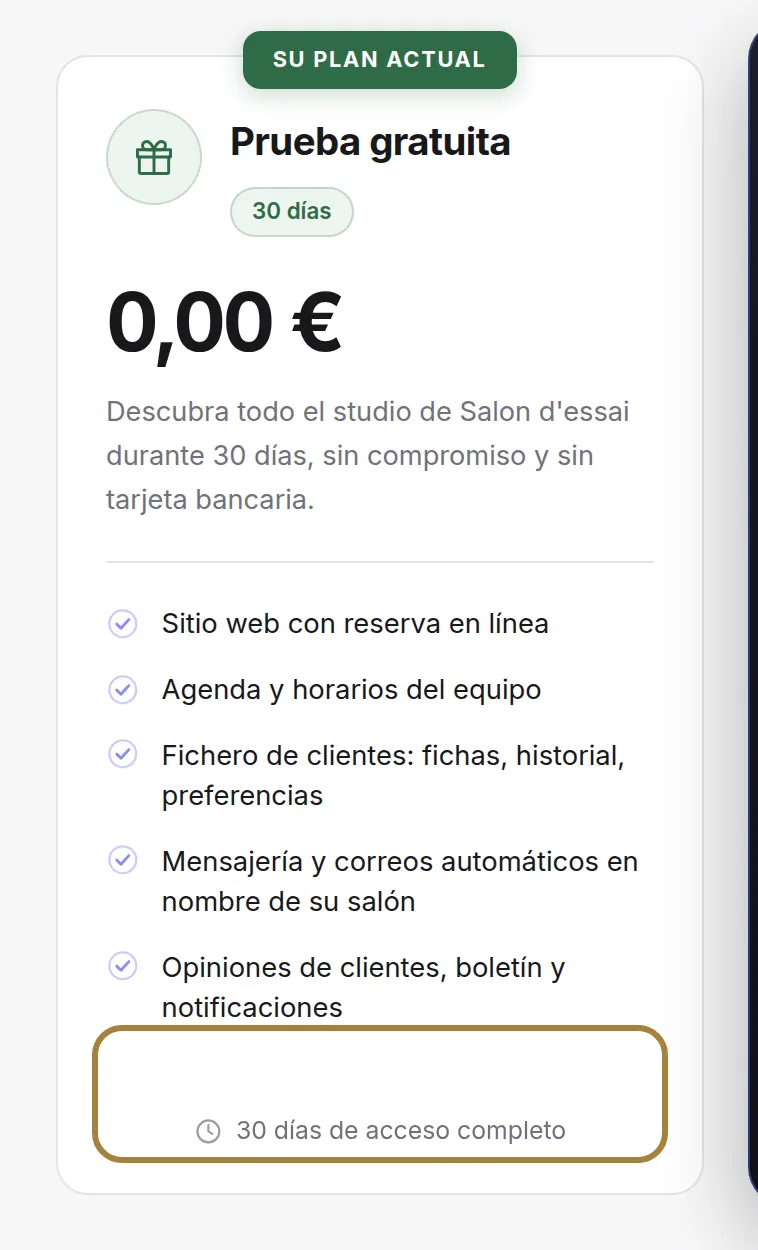 Suscribirse o gestionar, en Stripe.
