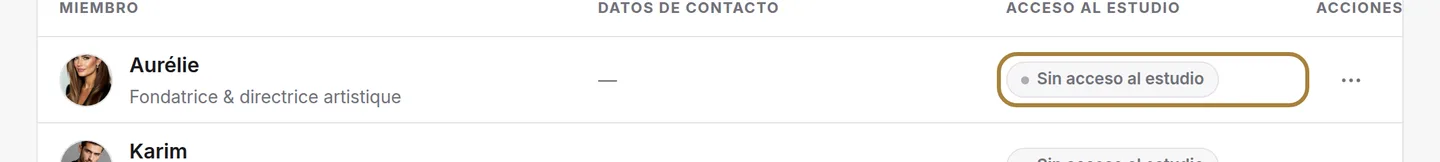 Trabajar aquí no es abrir el software: el acceso se concede aparte.