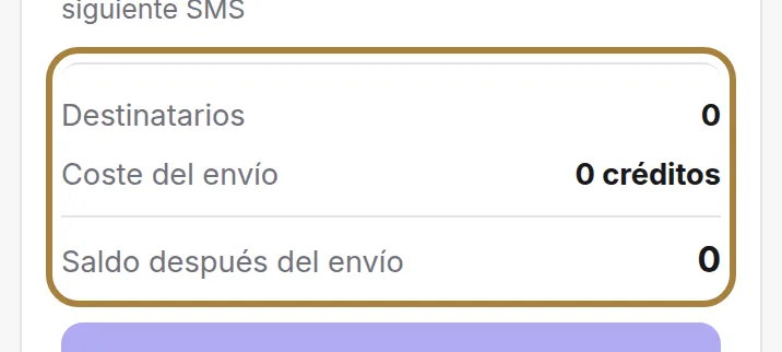 El coste total, y el saldo que le quedará.