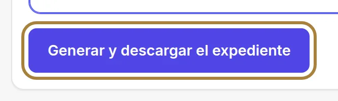 Generar y descargar el expediente. | Buiiild.com