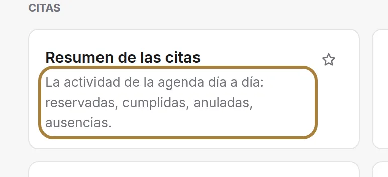Lo que mide cada informe.
