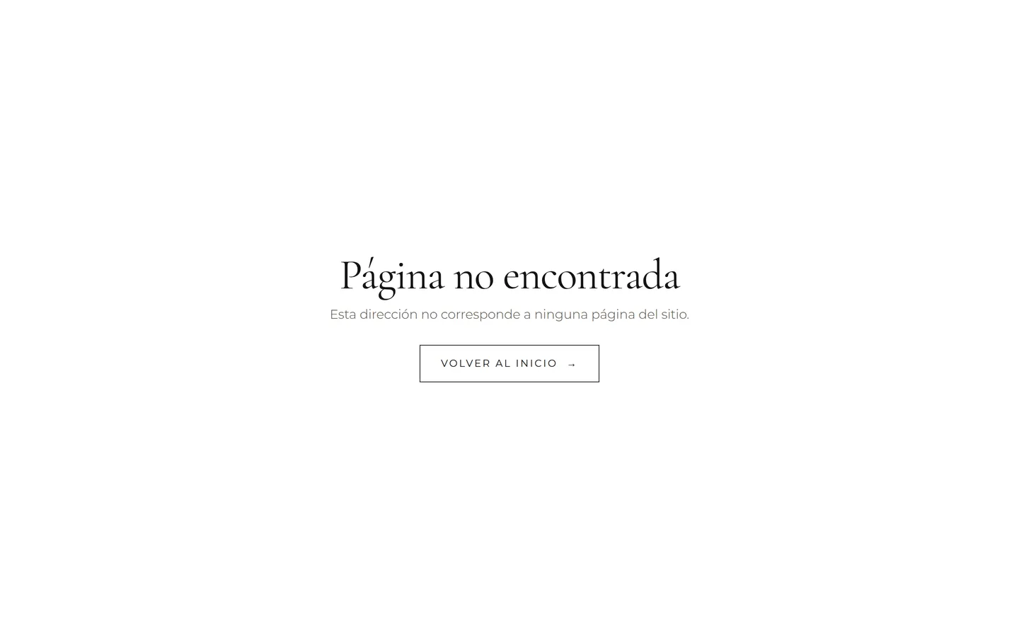 La página «Tarjetas regalo» de su sitio público.
