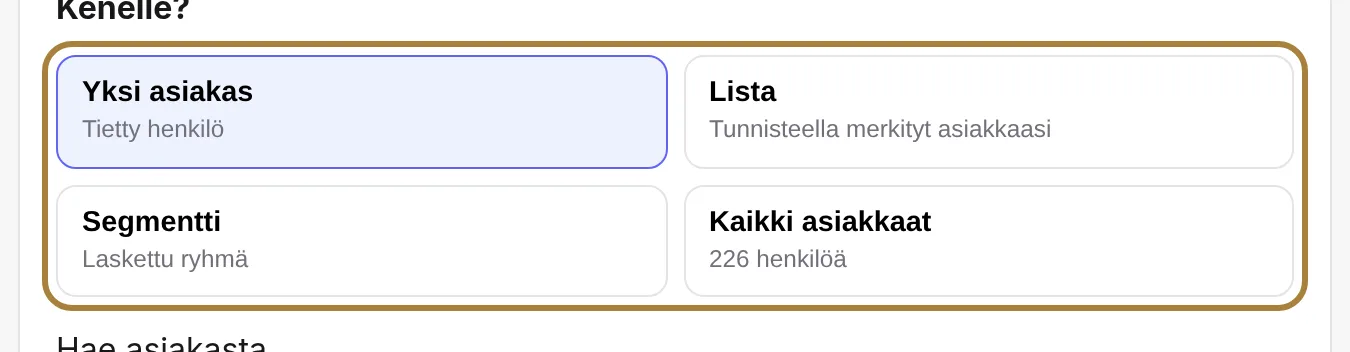 Kenelle kirjoitat. | Buiiild.com