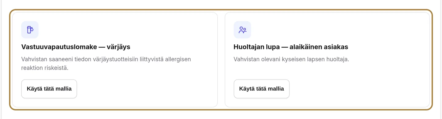 Kaksi valmista mallia: värjäys ja alaikäinen. | Buiiild.com