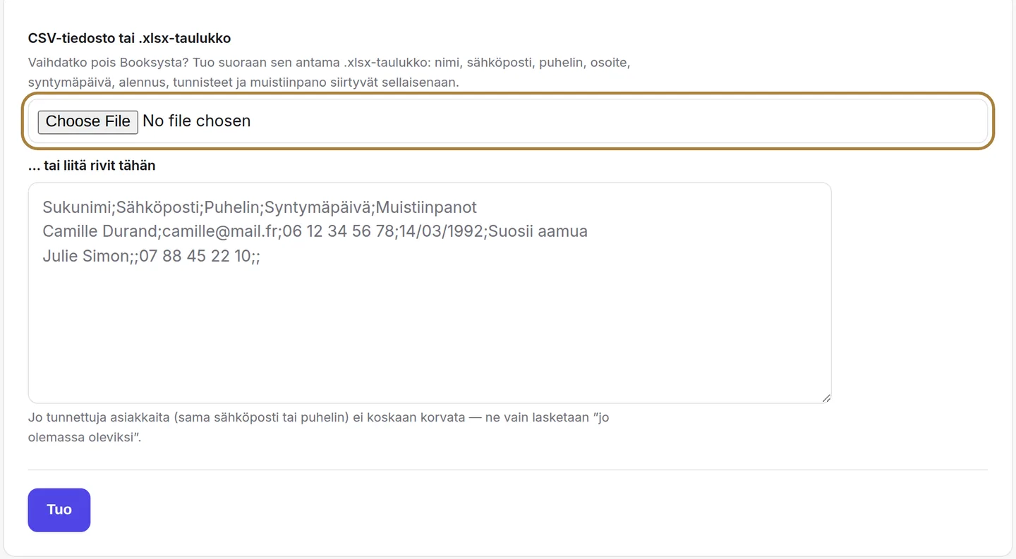 Vanhasta ohjelmastasi viety tiedosto. | Buiiild.com