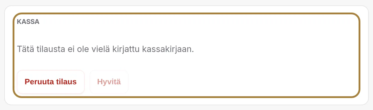 Vastaanota maksu tai hyvitä. | Buiiild.com