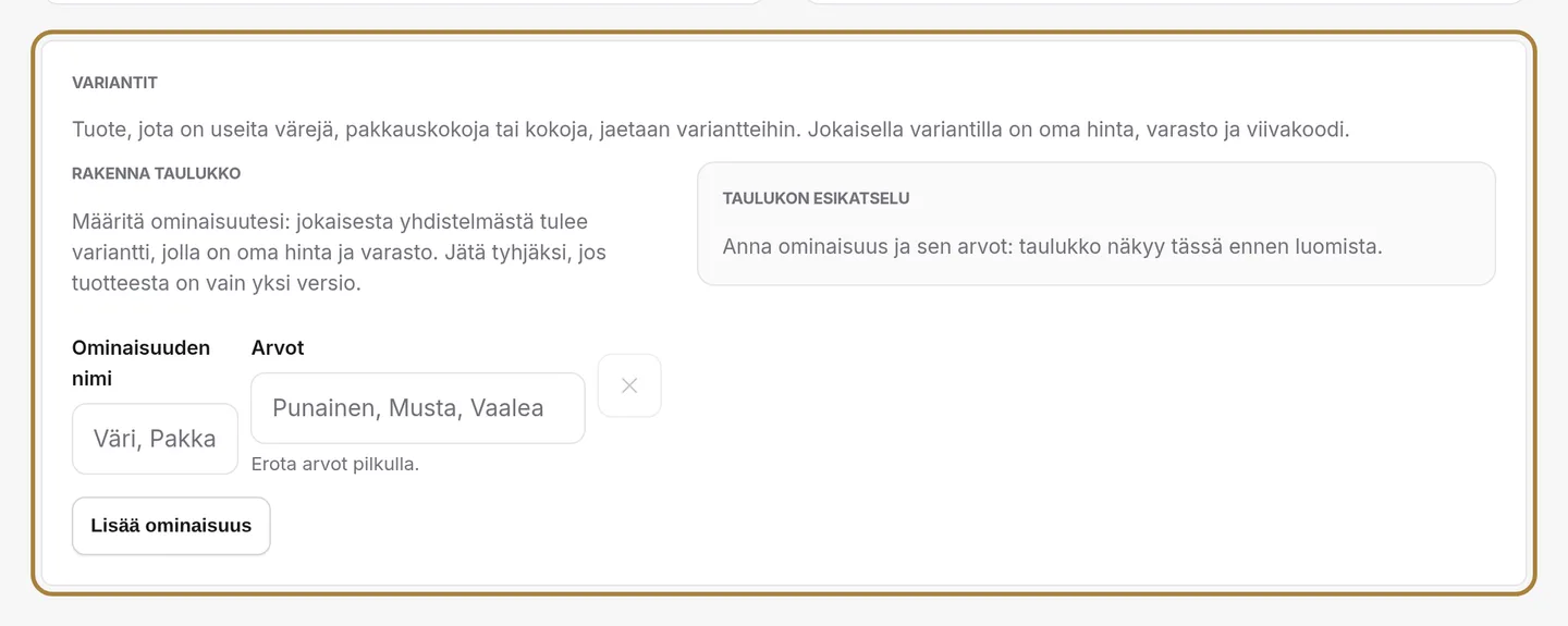 Koot ja sävyt, heti. | Buiiild.com