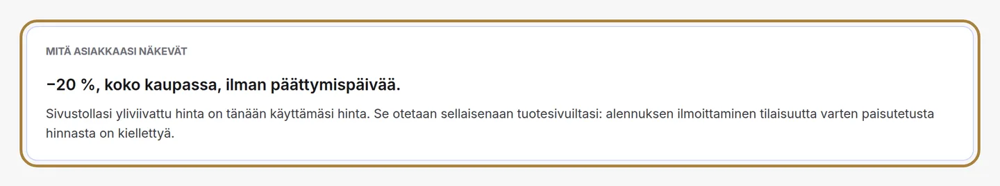 Kampanja: esikatselu kertoo, mitä asiakkaasi näkevät. | Buiiild.com