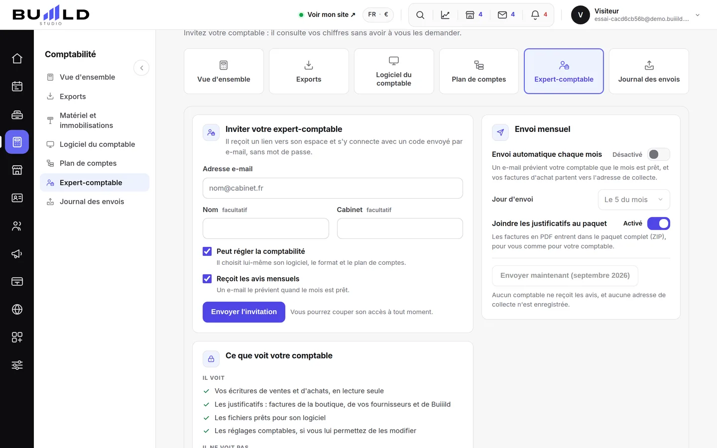 L'écran de votre expert-comptable. | Buiiild.com