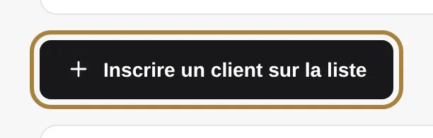 Inscrire quelqu'un au téléphone : le nom et le jour suffisent.