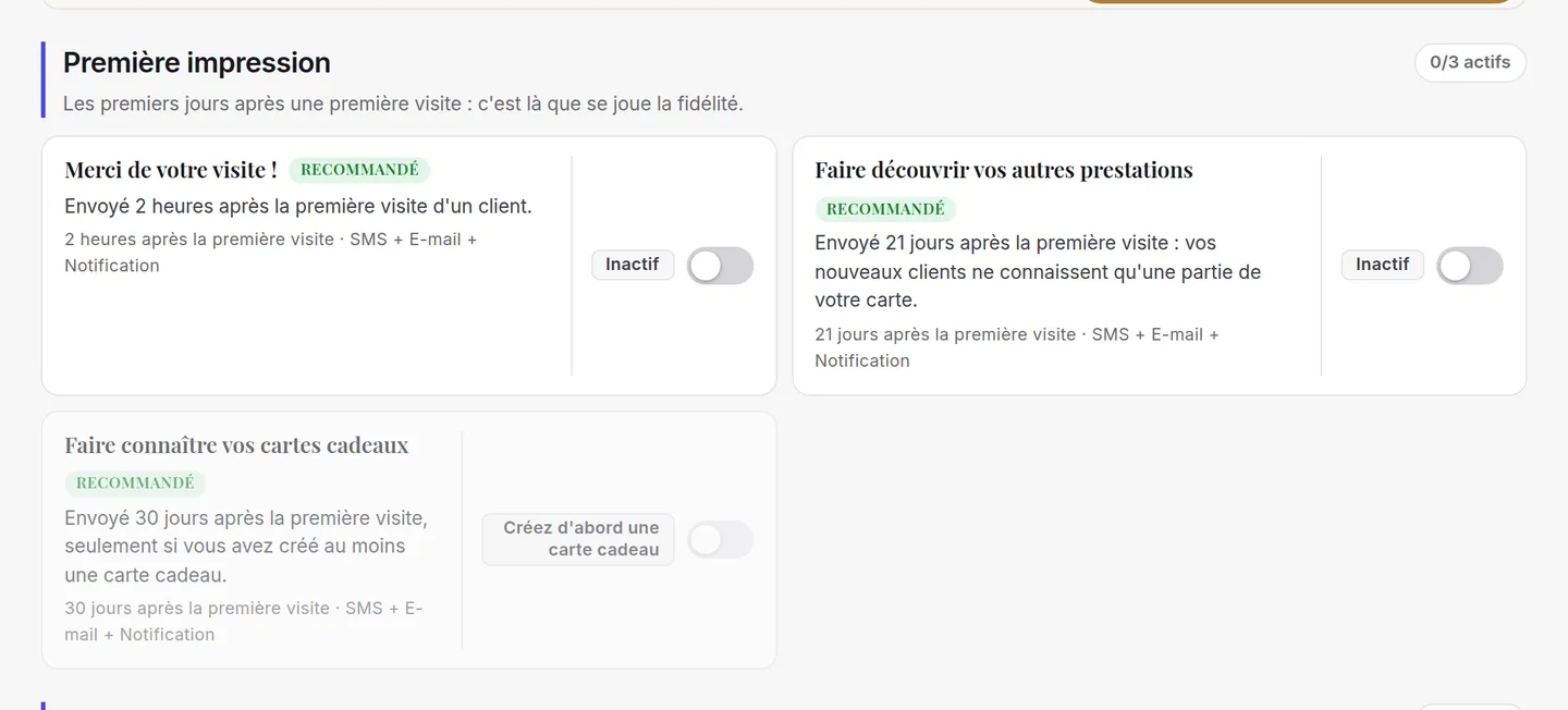 Ce que ça vous a rapporté.