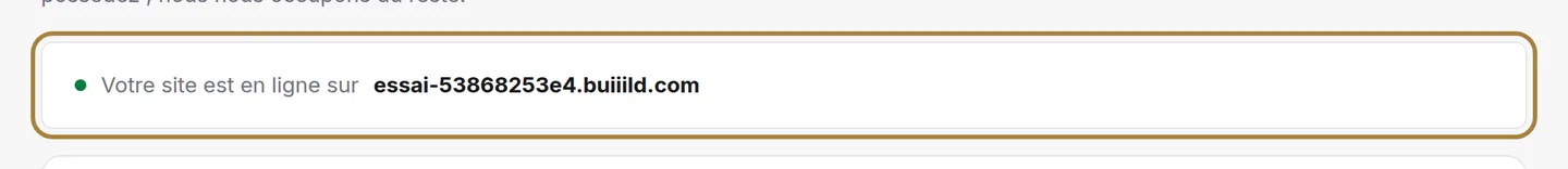 Où vit votre site aujourd'hui.