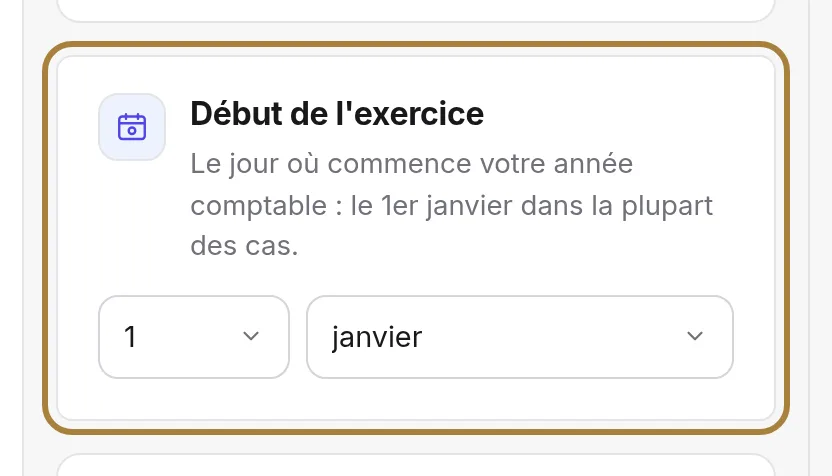 Le début de votre exercice. | Buiiild.com