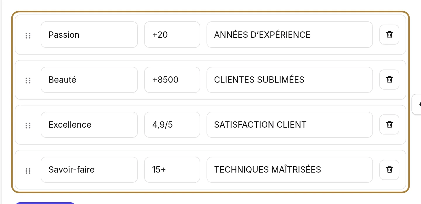 À propos : les chiffres animés.