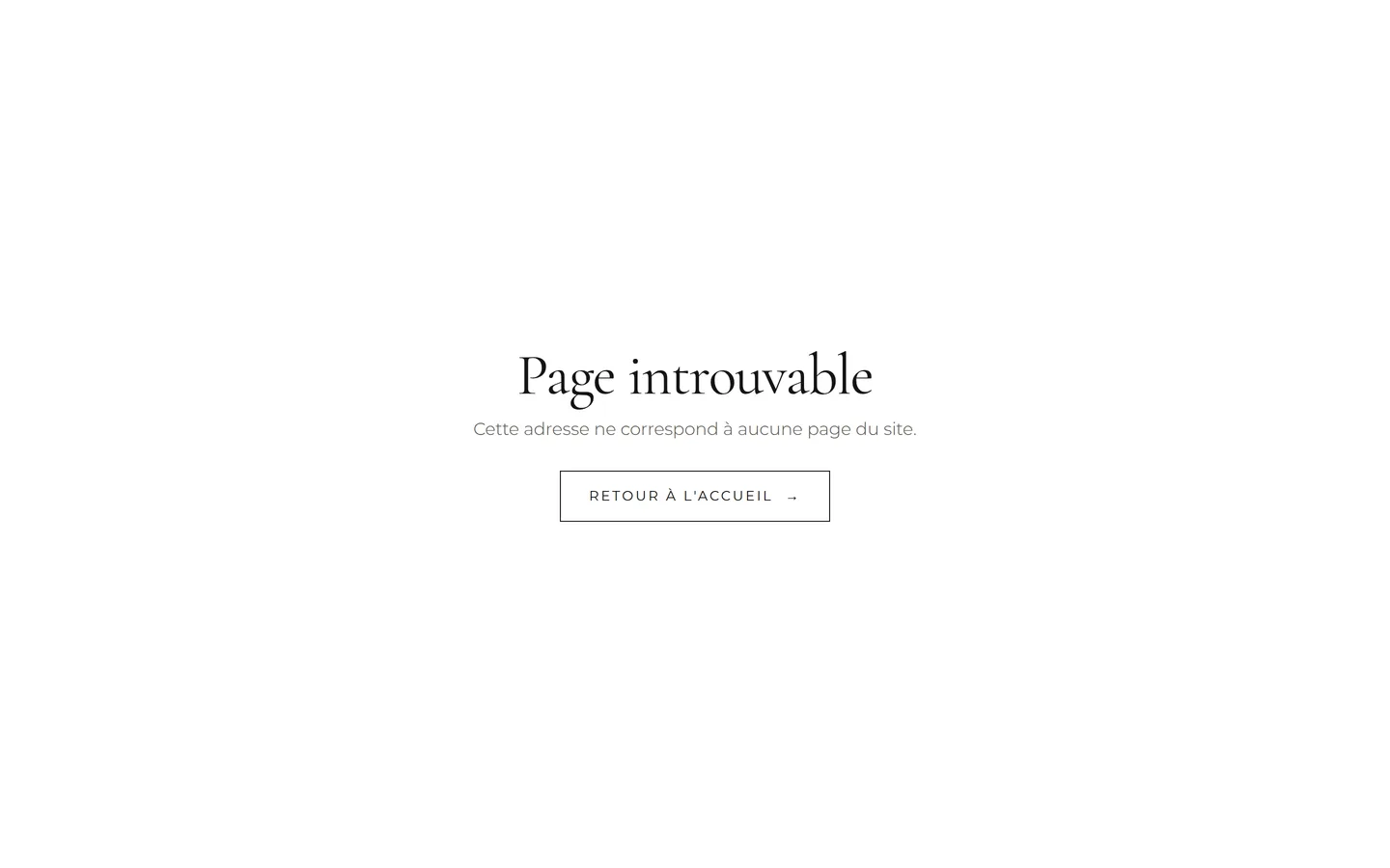 La page « Cartes cadeaux » de votre site public.
