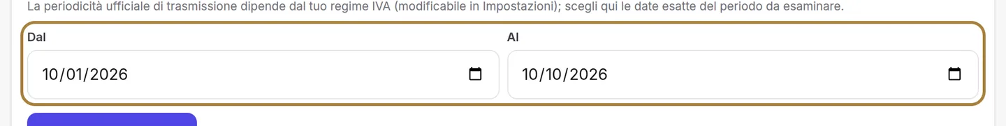 Il periodo da esaminare. | Buiiild.com