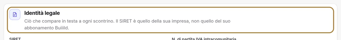 Il regime IVA e la piattaforma accreditata, nelle impostazioni di cassa. | Buiiild.com