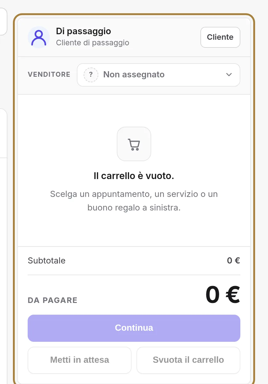 Il carrello: per chi, a quale prezzo, da chi.