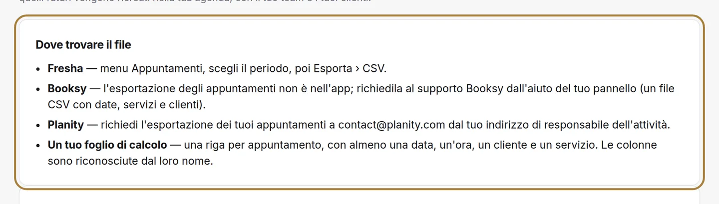 Dove trovare il file, software per software. | Buiiild.com