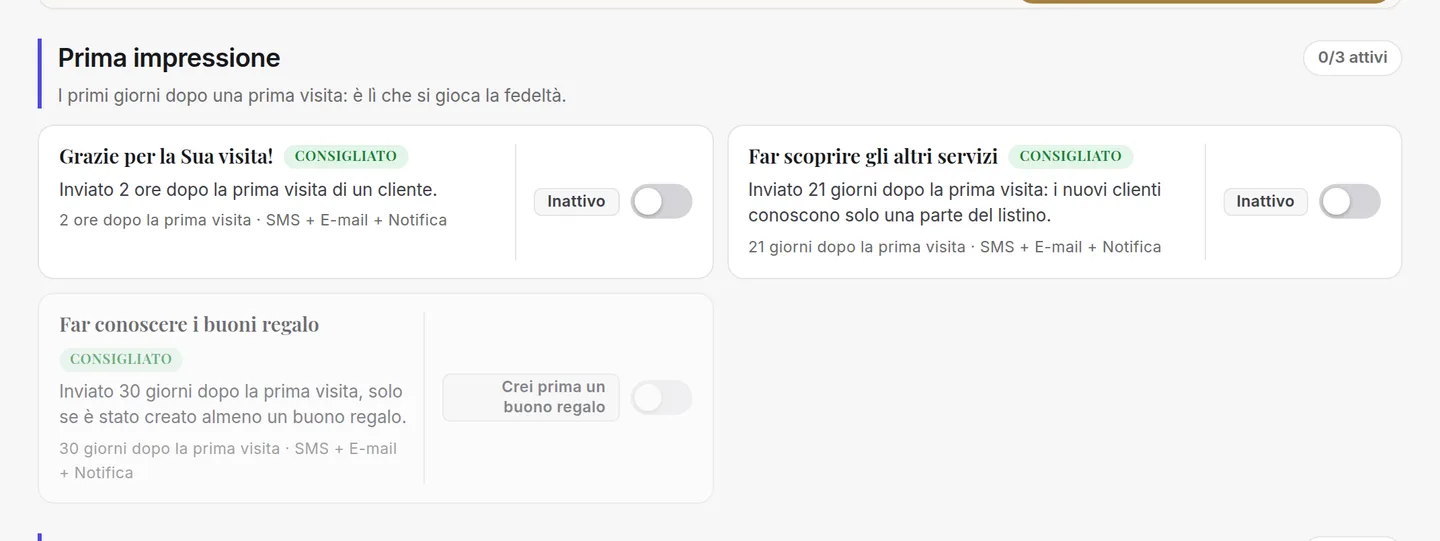 Cosa Le ha reso.