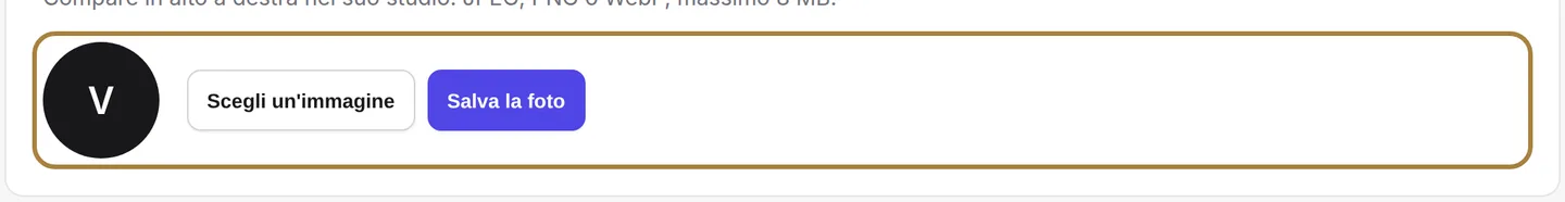 La Sua foto: firma i Suoi messaggi.