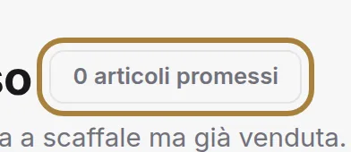 Promesso, ma non ancora partito.