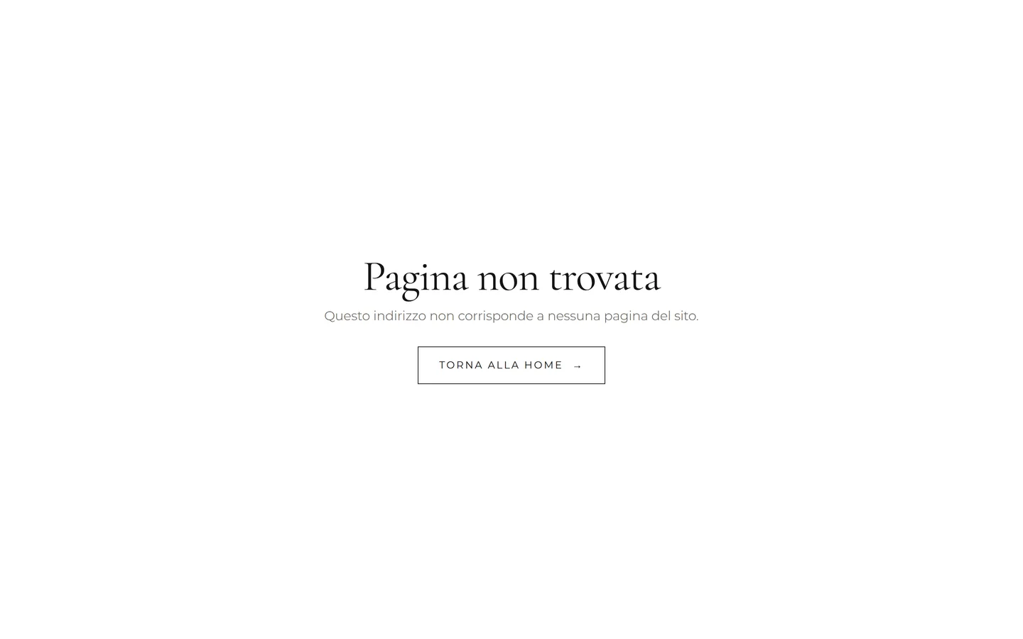 La pagina «Carte regalo» del Suo sito pubblico.