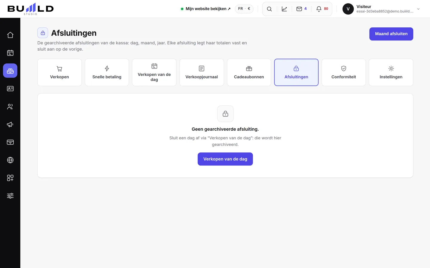 De geschiedenis van de afsluitingen.