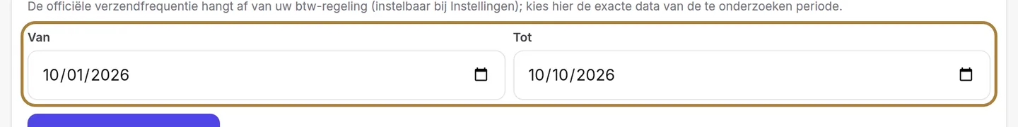 De te onderzoeken periode. | Buiiild.com